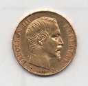 FRANCIA DEL AÑO 1857 DE 20 FRANCOS