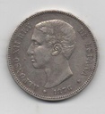 ALFONSO XII DEL AÑO 1876 *76 DE 5 PESETAS