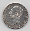 ALFONSO XII DEL AÑO 1883 *83 DE 5 PESETAS