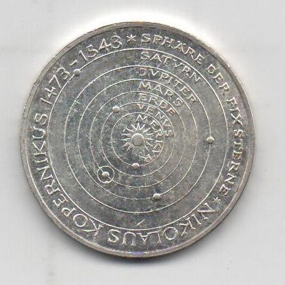 ALEMANIA FEDERAL DEL AÑO 1973 LETRA J DE 5 MARCOS