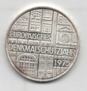 ALEMANIA FEDERAL DEL AÑO 1975 LETRA F DE 5 MARCOS
