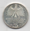 ALEMANIA DEL AÑO 1979 LETRA J DE 5 MARCOS