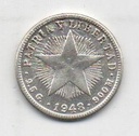 CUBA DEL AÑO 1948 DE 10 CENTAVOS