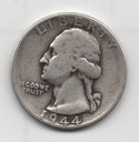 ESTADOS UNIDOS DEL AÑO 1944 DE 1/4 DOLAR