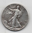 ESTADOS UNIDOS DEL AÑO 1941 DE 1/2 DOLAR
