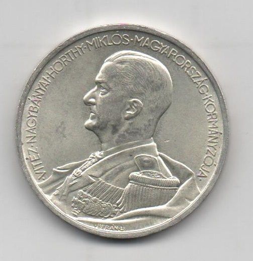 HUNGRIA DEL AÑO 1939 DE 5 PENGO