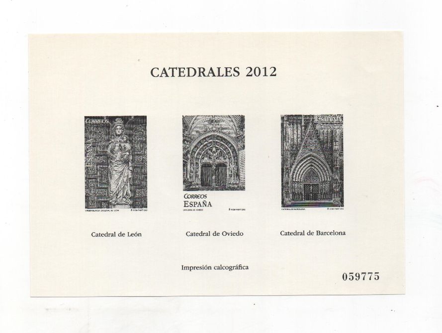 PRUEBA CALCOGRAFICA DEL AÑO 2012