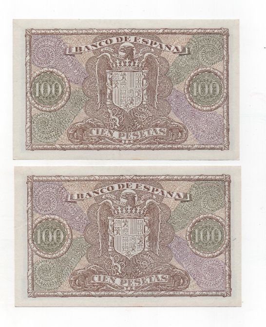 ESTADO ESPAÑOL AÑO 1940 (09/01) DE 100 PESETAS