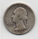 ESTADOS UNIDOS DEL AÑO 1935 DE 1/4 DE DOLAR