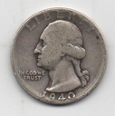 ESTADOS UNIDOS DEL AÑO 1940 LETRA S DE 1/4 DE DOLAR