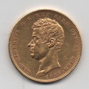ITALIA DEL AÑO 1834 DE 100 LIRAS