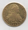 ESPAÑA CARLOS IV DEL AÑO 1792 DE 4 ESCUDOS