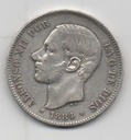 ALFONSO XII DEL AÑO 1884 *84 DE 5 PESETAS