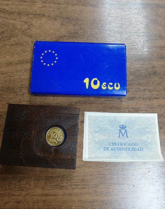 ESPAÑA DEL AÑO 1989 DE 10 ECUS