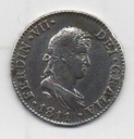 ESPAÑA FERNANDO VII DEL AÑO 1811 DE 2 REALES