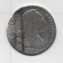 ESPAÑA CARLOS III DEL AÑO 1775 DE 2 REALES