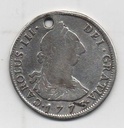 ESPAÑA CARLOS III DEL AÑO 1773 DE 4 REALES