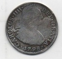 ESPAÑA CARLOS IV DEL AÑO 1798 DE 2 REALES