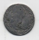 ESPAÑA CARLOS IV DEL AÑO 1806 DE 2 REALES