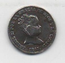 ESPAÑA ISABEL II DEL AÑO 1845 DE 1 REAL