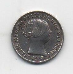 ESPAÑA ISABEL II DEL AÑO 1853 DE 1 REAL