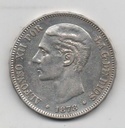 ALFONSO XII DEL AÑO 1878 *78 DE 5 PESETAS
