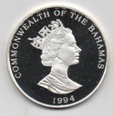 BAHAMAS DEL AÑO 1994 DE 5 DOLARES