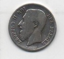 BELGICA DEL AÑO 1898 DE 50 CENTIMOS