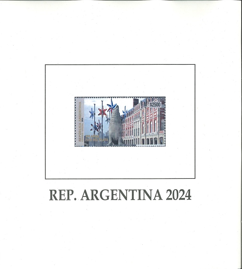 REPUBLICA ARGENTINA HOJAS PARA SELLOS