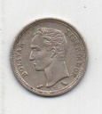 VENEZUELA DEL AÑO 1960 DE 25 CENTAVOS