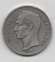 VENEZUELA DEL AÑO 1903 DE 5 BOLIVARES