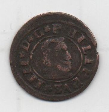 ESPAÑA FELIPE IV DEL AÑO 1663 DE 16 MARAVEDIS