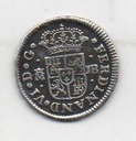 ESPAÑA FERNANDO VI DEL AÑO 1747 DE 1/2 REAL
