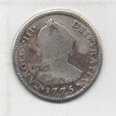 ESPAÑA CARLOS III DEL AÑO 1775 DE 1 REAL