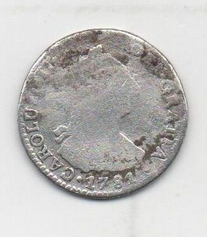 ESPAÑA CARLOS III DEL AÑO 1781 DE 1 REAL