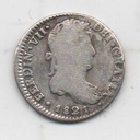 ESPAÑA FERNANDO VII DEL AÑO 1821 DE 1 REAL