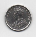 INDIA DEL AÑO 1919 DE 1/4 RUPIA