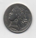 PERU DEL AÑO 1880 DE 1 PESETA