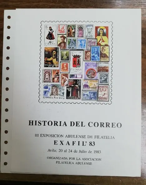 HISTORIA DEL CORREO EXFILNA DEL AÑO 1983