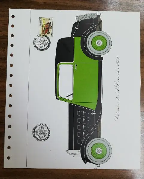 COCHE CITROËN 15 1932 AÑO 1983