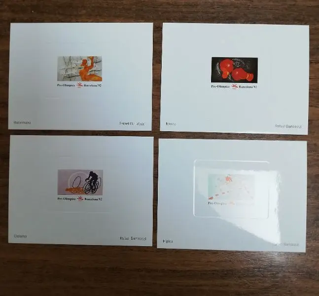 2ª EMISION SELLOS PRE-OLIMPICOS DEL AÑO 1989