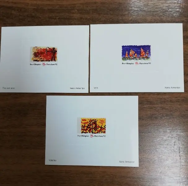 8ª EMISION SELLOS PRE-OLIMPICOS DEL AÑO 1992