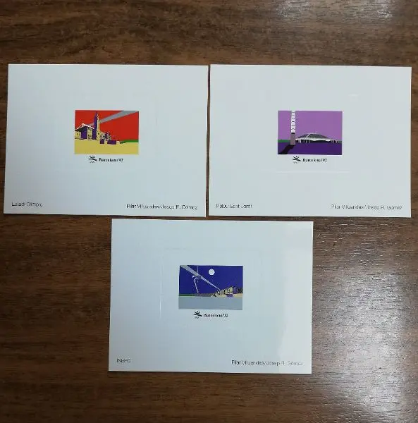 2ª EMISION SELLOS OLIMPICOS DEL AÑO 1992