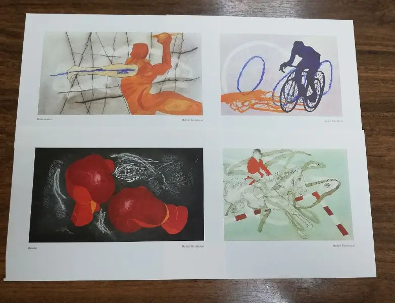 2ª SERIE LAMINAS PRE-OLIMPICAS DEL AÑO 1989