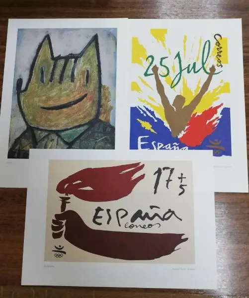 2ª SERIE LAMINAS SELLOS OLIMPICOS DEL AÑO 1992