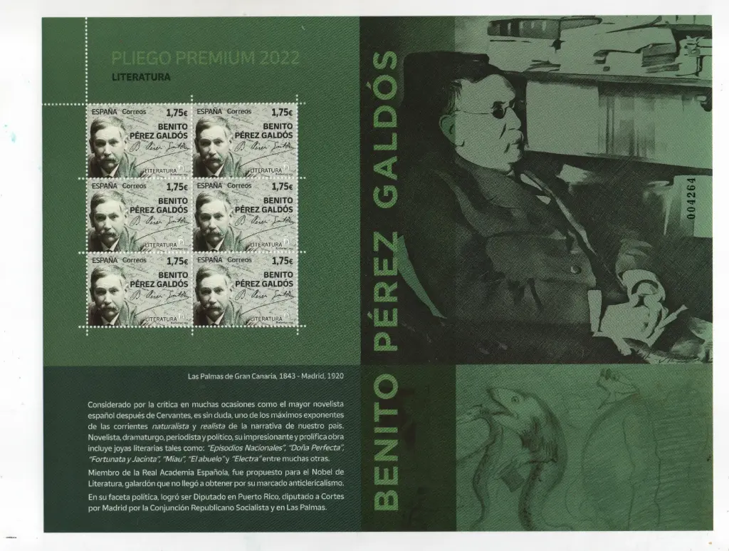 2022 Nº123 LITERATURA BENITO PEREZ GALDOS