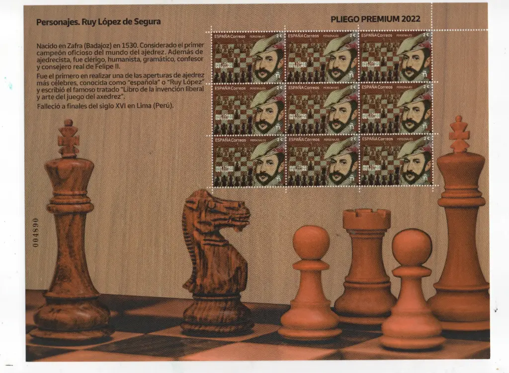 2022 Nº126 PERSONAJES RUY LOPEZ DE SEGURA