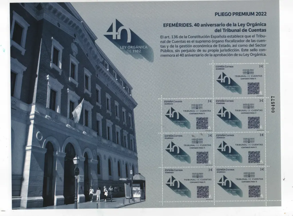 2022 Nº130 EFEMERIDES 40 ANV.LEY ORGANICA TRIBUNAL DE CUENTAS
