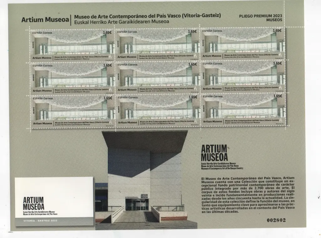 2023 Nº135 MUSEO ARTE CONTEMPORANEO PAIS VASCO