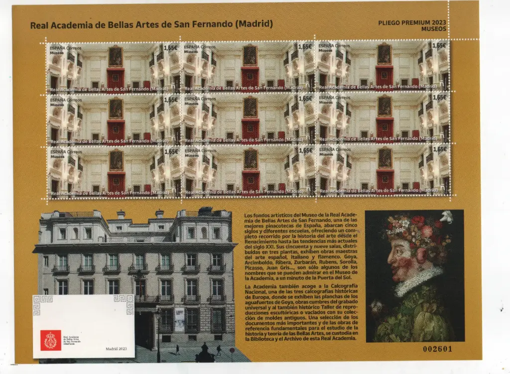 2023 Nº137 REAL ACADEMIA BELLAS ARTES.MADRID